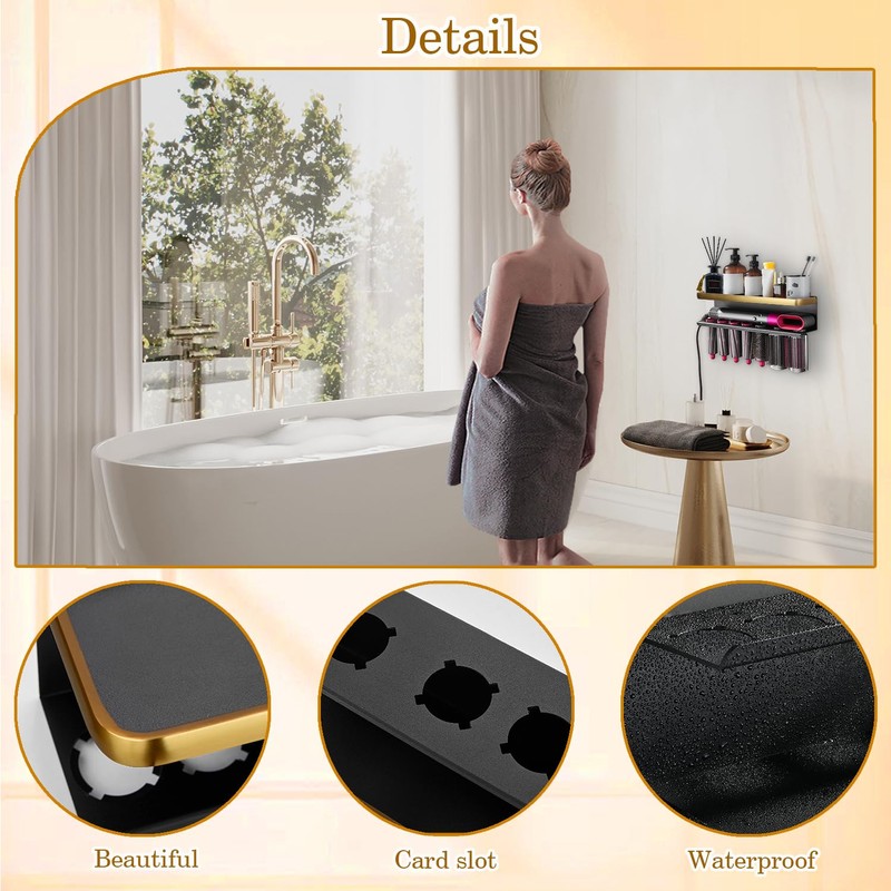 Yimerlen Airwrap Storage Holder Compatible with Dyson Airwrap Curling Iron