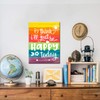 "I Think I'll Just Be Happy Today" Inspirational Quote Canvas