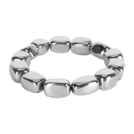 Terahertz Bracelets Energy Stone Round Beads Healing Bracelet Fatigue Relief Terahertz Bead Bracelet