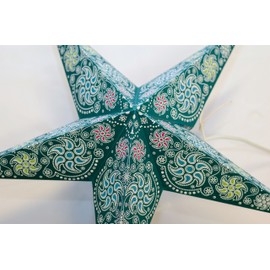 Chakra Paper Star Lantern (Turquoise) by UMTA