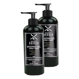 Gel Para Rasurar Transparente De Mentol 2 Piezas - 500 Ml