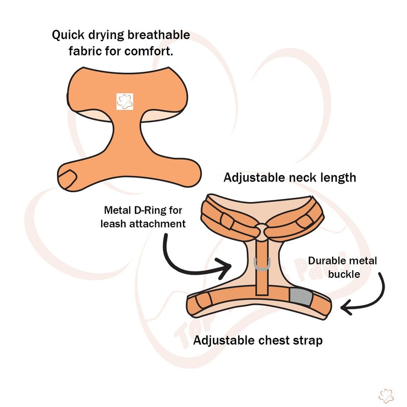 Ohio State Brutus Buckeye Pet Harness (Small)