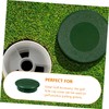 Mikinona Golf Cup Cover Durable Plastic Putting Hole Cover for