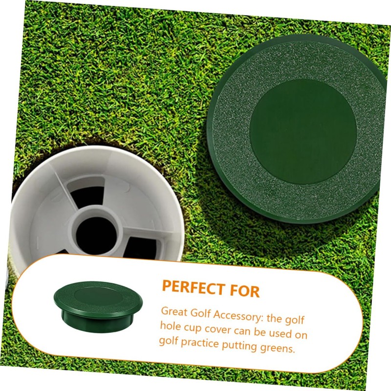 Mikinona Golf Cup Cover Durable Plastic Putting Hole Cover for