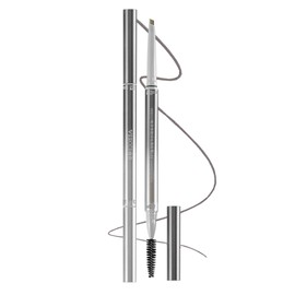 VEECCI Professional Eyebrow Gel Pencil, Dual-Ended, Tattoo Brown, Diamond Tip, Soft Brush, Waterproof, Long-Lasting (01 Teal Brown)