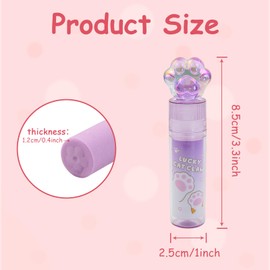 4 Pcs Cat Paw Erasers, Cute Cat Rubber for Kids, Cat Paw Lipstick Eraser, Cat Claw Eraser for Students Writing Office School Supplies