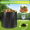 YUEWO 220 Gallon Compost Bin Outdoor Expandable Outdoor Composter for