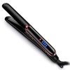 Hair Flat Iron Ceramic Professional Adjustable Black Hair Straightener for