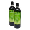 2 Pieza De Shampoo Orgánico Aceite De Bergamota Un Litro