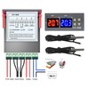 Digital Display Temperature Controller Microcomputer Intelligent Dual Control Electronic Adjustable