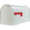 Elite Medium Outside Mailbox, Plexon, White, 10.87" H x 20.2"