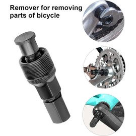 Ieron Bicycle Crank Remover, Puller Extractor Mountain Bike Crankset Tool Crank Arm Inner Bearing Puller Square Repair Kit