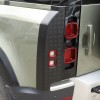 car-attention For Land Rover Defender 90 110 Black Rear Tail