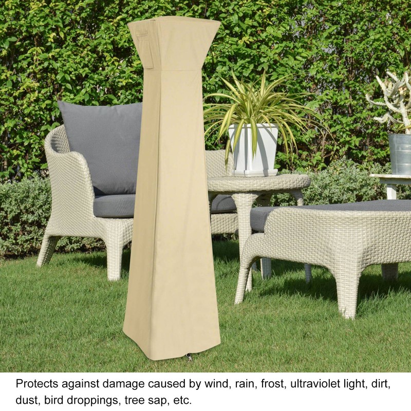 Outdoor Garden Patio Heater Cover Protector Canopy Patio Heater Waterproof