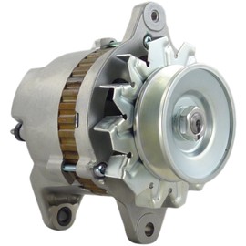 New Alternator Compatible with Mitsubishi Forklifts with S4E / S4S Engines, Gehl Skid Steer SL4610 SL4615, Toro Reelmaster 450-D, Case Trencher DH4B Replaces A1T25097 A1T25077 A1T25083 N9799