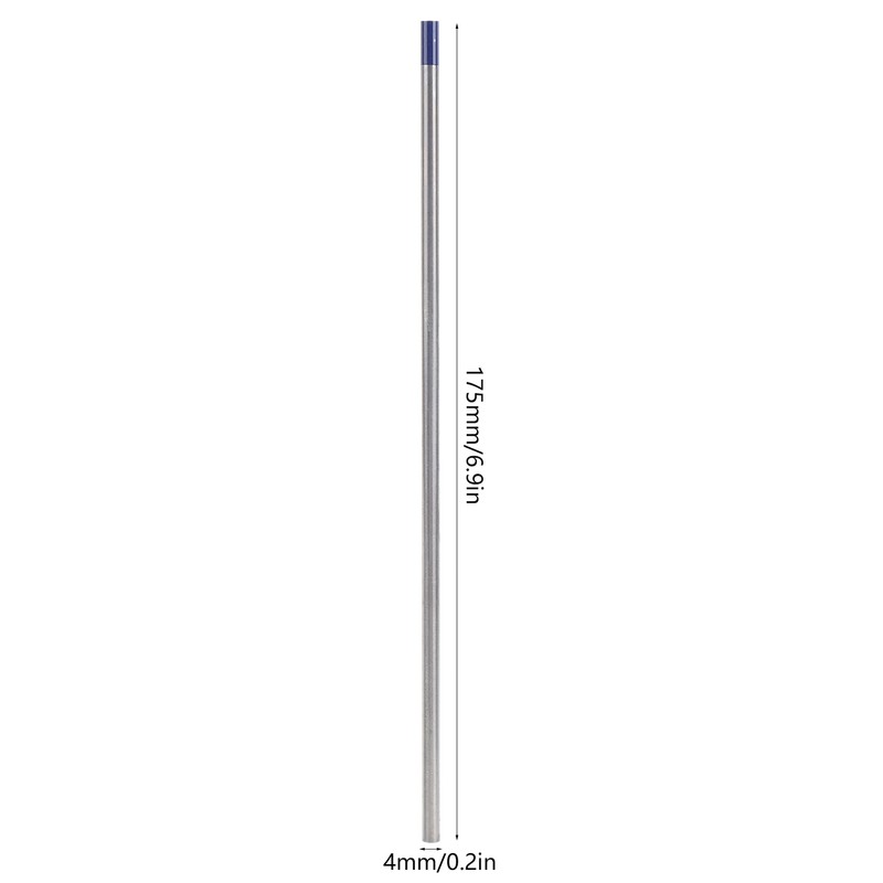 10Pcs Rod Welding Tungsten Electrode Arc Yttrium Needle Equipment Blue