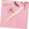 Vaguelly Stainless Steel Eyelash Tweezer with Integrated Comb Precision Lash