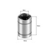 sourcing map LM5UU Linear Ball Bearings 5mm Bore 10mm OD