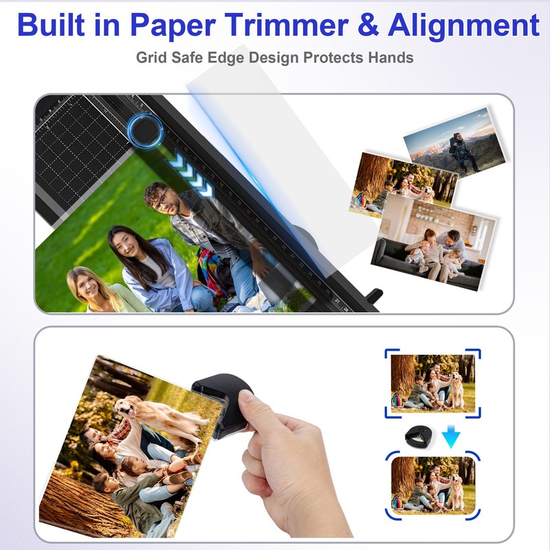Ofitech 4 in 1 Laminator Machine 9-inch Laminating Machine,2-Min Preheat