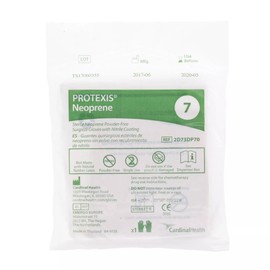 CARDINAL HEALTH™ Protexis® Neoprene Surgical Gloves with Nitrile Coating, Light Brown, Size 8.5, Case of 200 pairs