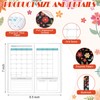 ReliThick 1 Set Undated Monthly Planner Blank Pocket Calendar for