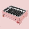 Charcoal Grill Single Use Compact Detachable Stainless Steel Portable Barbecue