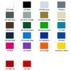 Golf Cart Decals Accessories Two Color Go Cart Stickers GCA1215BB