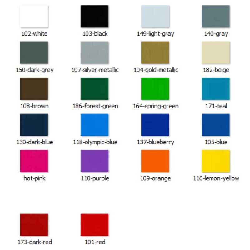 Golf Cart Decals Accessories Two Color Go Cart Stickers GCA1215BB