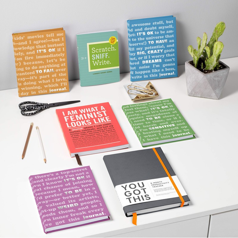 Knock Knock It's OK to Be Weird Journal