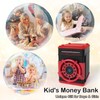 Refasy Electronic Piggy Bank for Kids, Cash Piggy Banks Turntable