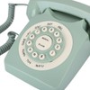 Antique European Vintag Landline Telephone Green High Definition Call Large