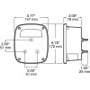 Peterson 5-Function LED Rear Combination Light - Passenger Side (P-845)