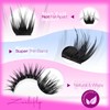 Wispy Lash Clusters Natural Lash Extensions C Curl Eyelash Clusters
