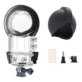 The MAXOLA Insta360 X3 exclusive panoramic action camera supports underwater shooting with a waterproof case protective case