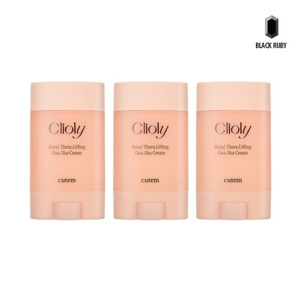 Qtem Cliooli Botulthera Lifting Guasha Cream 65ml x3 / 큐템