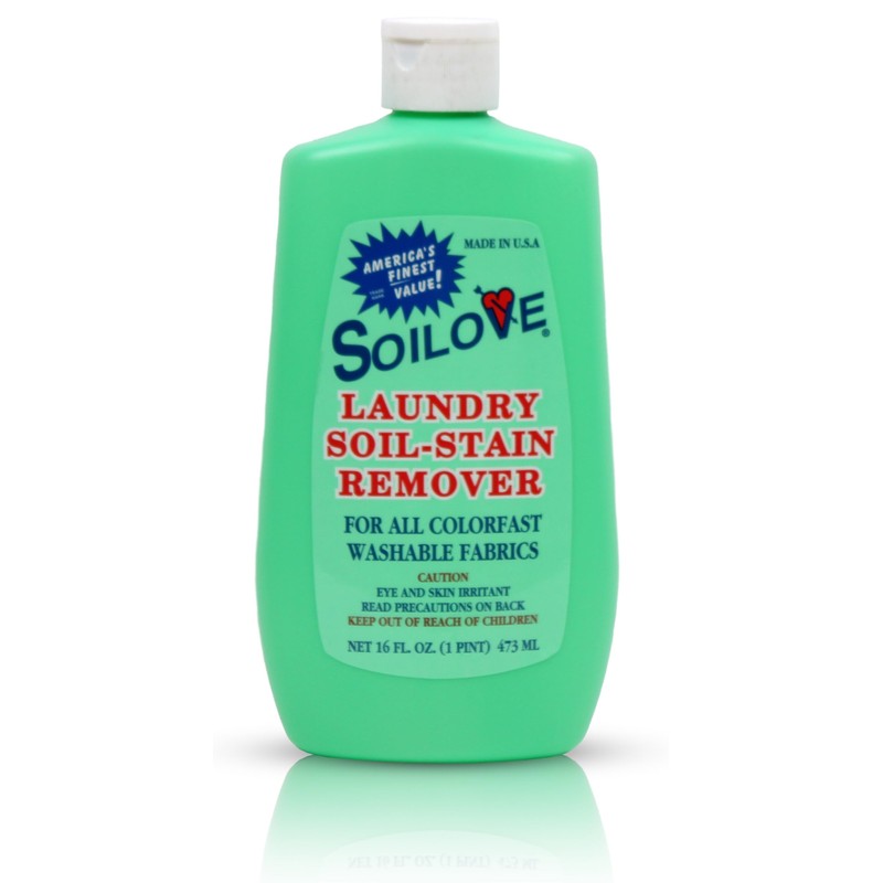 Soilove Laundry Stain Remover Liquid – 4 Bottles (16oz) –