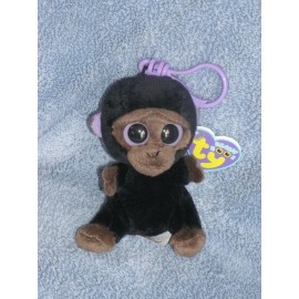 Ty Beanie Boo 3" clip  ROMEO (Black Gorilla)  Mint/Mint tag * RARE * Retired
