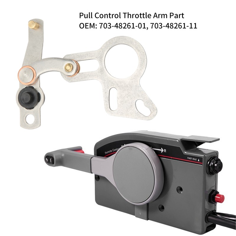 Pull Control Throttle Arm Part 703‑48261‑01 Replacement For 703 Remote