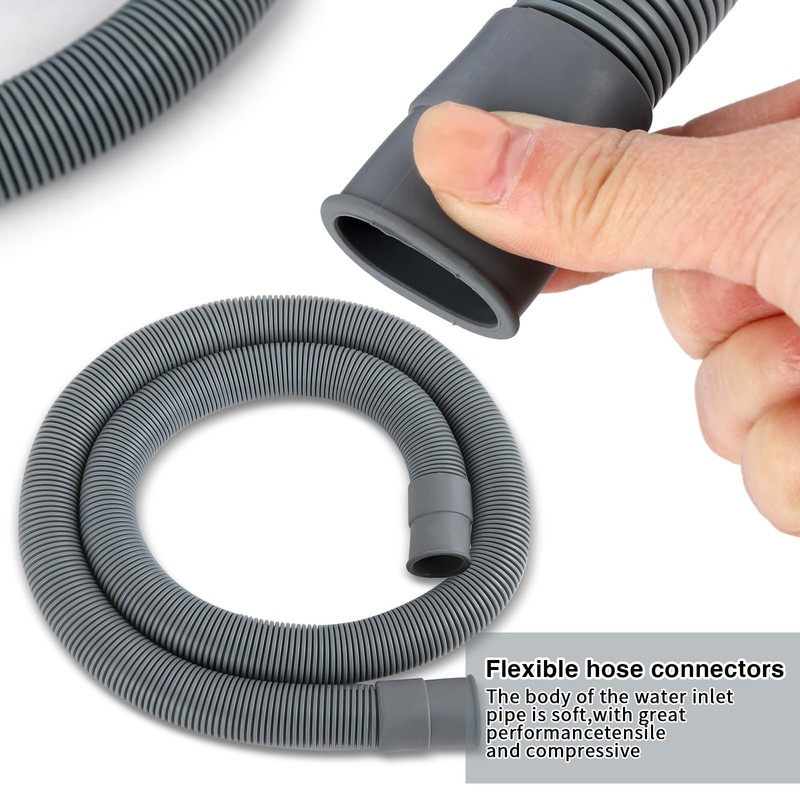 1M Universal Replacement Drain Hose Extension Kit for Washing Machine,