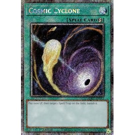 Cosmic Cyclone (Platinum Secret Rare) - RA02-EN061 - Platinum Secret Rare - 1st Edition