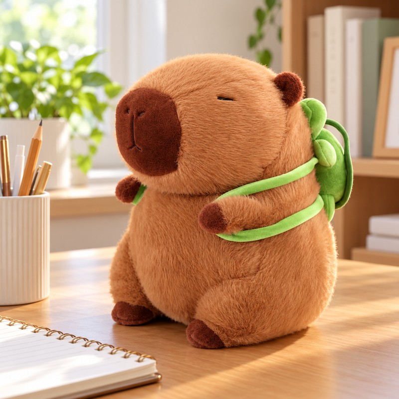 Capybara Plush Toy for Cute Animal Lovers – Soft Stuffed