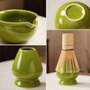 5Pcs Matcha Whisk Set, Ceramic Matcha Bowl and Bamboo Matcha