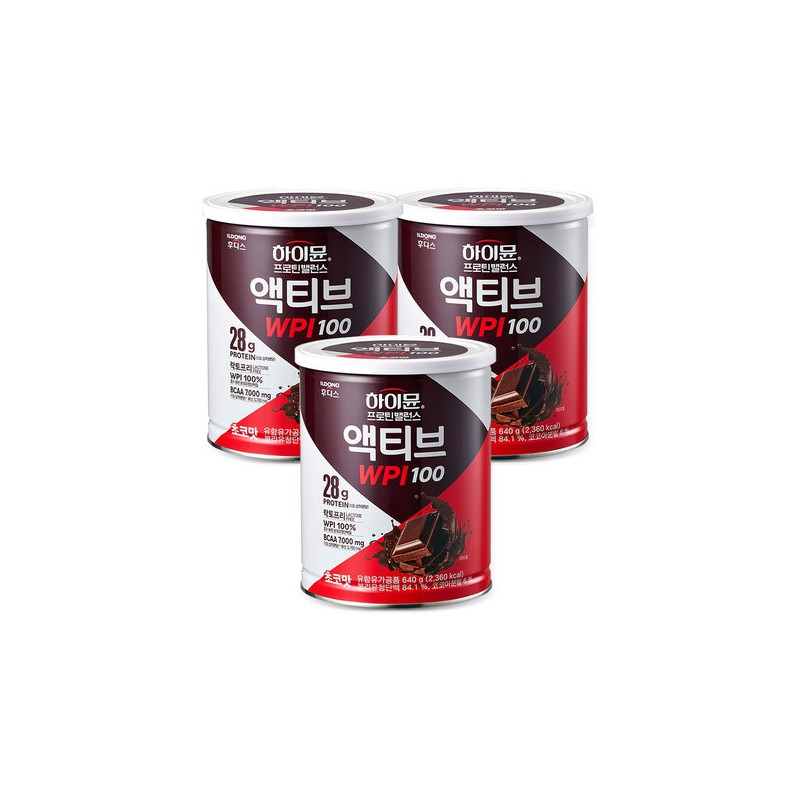 Ildong Foodis Highmune Protein Balance Active WPI 100 3 Cans