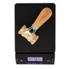HONGDUI KM18 Woodworking Brass Chisel Mallet, 22Ounce Mallet Hammer with