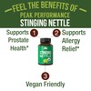 USDA Organic Stinging Nettle Vegan Capsules Made with Stinging Nettle