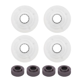 78A 60x45mm HighElastic Skateboard Flash Wheel PU Filling for Longboard Cruiser Board(White )