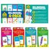 Bilingual Spanish/English Flash Card 4-Pack