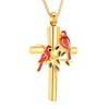 XSMZB Cross Cremation Jewelry for Ashes Funeral Memorial Pendant Hold