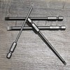4 Pcs Flat Head Screwdriver Bit Set Slotted Screwdrivers Bits