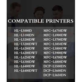 for Brother 1PK TN850 TN-850 Toner Cartridge for MFC-L5700DW MFC-L5800DW HL-L5850DW Printer